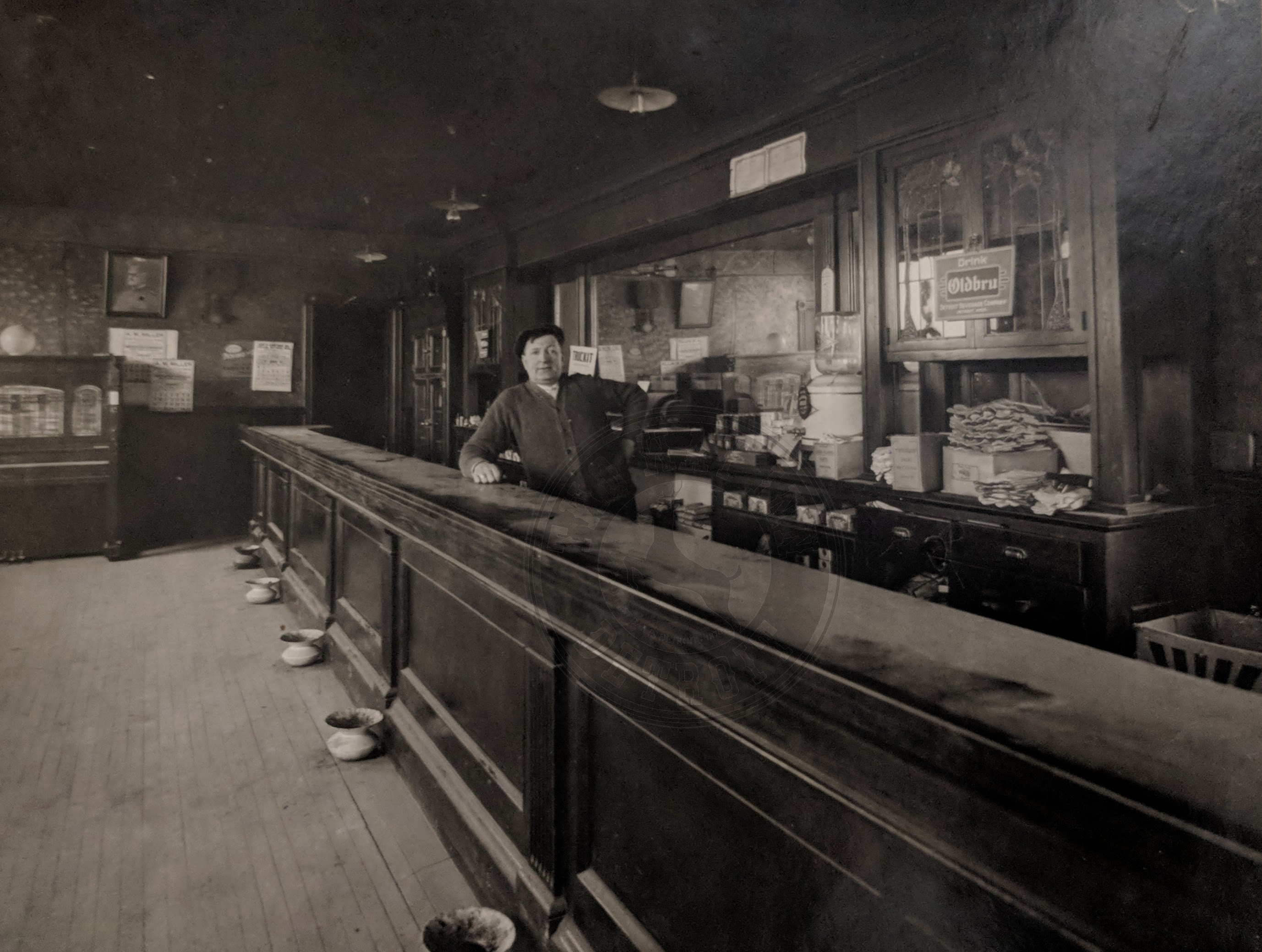 Historic photo associated with the Vanneck era at the Two Way Inn